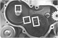 .1. Balanceakselgear ( drivhjul ) plast, skal være monteret som beskrevet i reparationsmanualen eller som vist fig. 9.1. Plastbalancehjul må kun anvende sammen med gl. type kobling. Fig. 13 Pkt. 10.2.