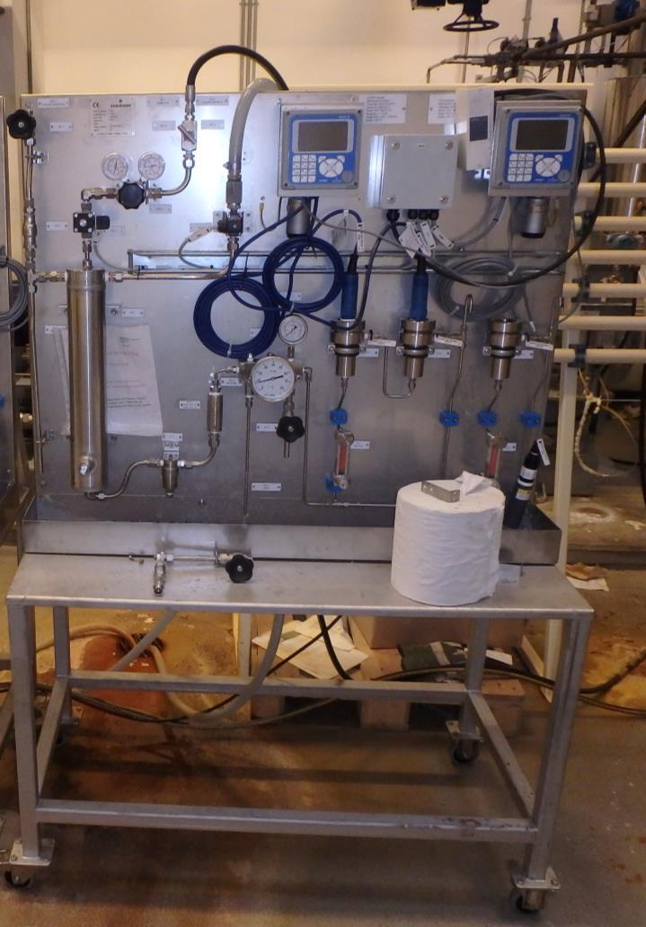 Automatiske vandprøvetagere i Sønderborg og Thisted Sønderborg - produktionsbrønd meget lavt iltindhold; 0,01 ppm ph stabil: 6,6-6,8 ORP lavt ingen oxiderende