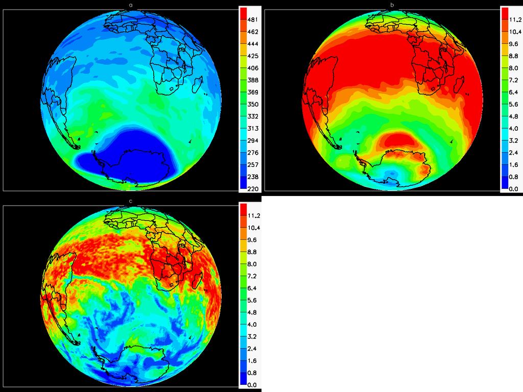 Effekten af ozonhullet i form af øget UV stråling modtaget ved jordoverfladen indtræffer noget senere end tidspunktet for maksimal udbredelse pga.