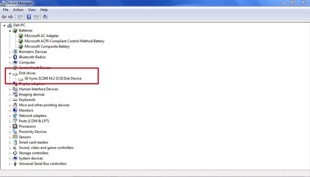 Sådan identificeres harddisken i Windows 10 1. Tap, eller klik på Alle indstillinger i amuletlinjen i Windows 10. 2. Tap, eller klik på Kontrolpanel, vælg Enhedshåndtering, og udvid Diskdrev.
