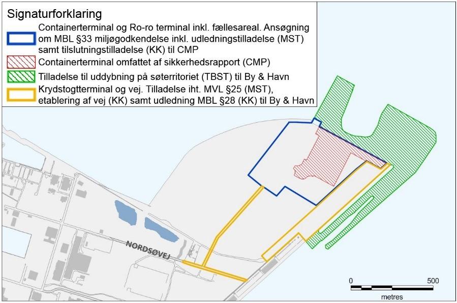 3. Afgørelse By og Havn og Copenhagen Malmö Port (CMP) kan i henhold til miljøvurderingslovens 25 etablere krydstogtterminal nr. 4 med tilhørende anlæg på land samt adgangsvej på Ydre Nordhavn.