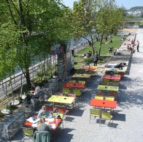 Type aktivitet: Tilbagevenden sommer bar og cafe STED: Zürich- Schweiz færdiggjort: 1997-2005 