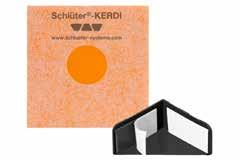 Tætning Schlüter -KERDI-TS-ZC Schlüter -KERDI-TS-ZC er et supplementsæt til sikker tætning af indbyggede dele som fx badekar og brusekabiner til specielle monteringssituationer