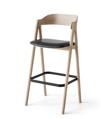 Mette barstolen, tegnet af arkitekt Carsten Buhl. Klassisk dansk design, med en utrolig god siddekomfort.
