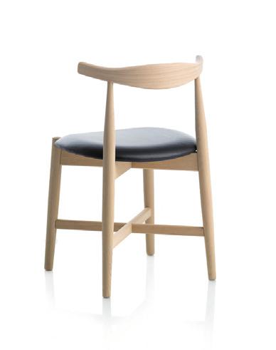 A robust chair which can be used in restaurants, meeting rooms