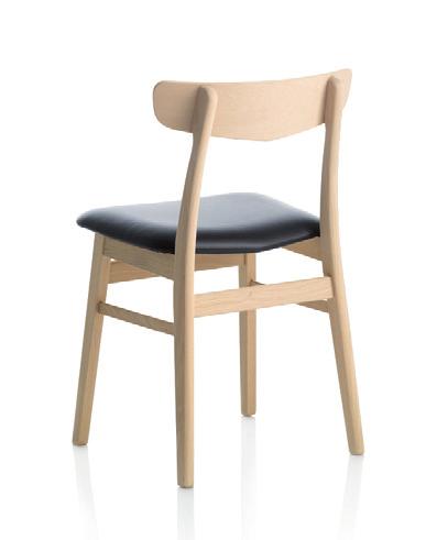 Klassisk, lille, let stol, der første gang blev lanceret i