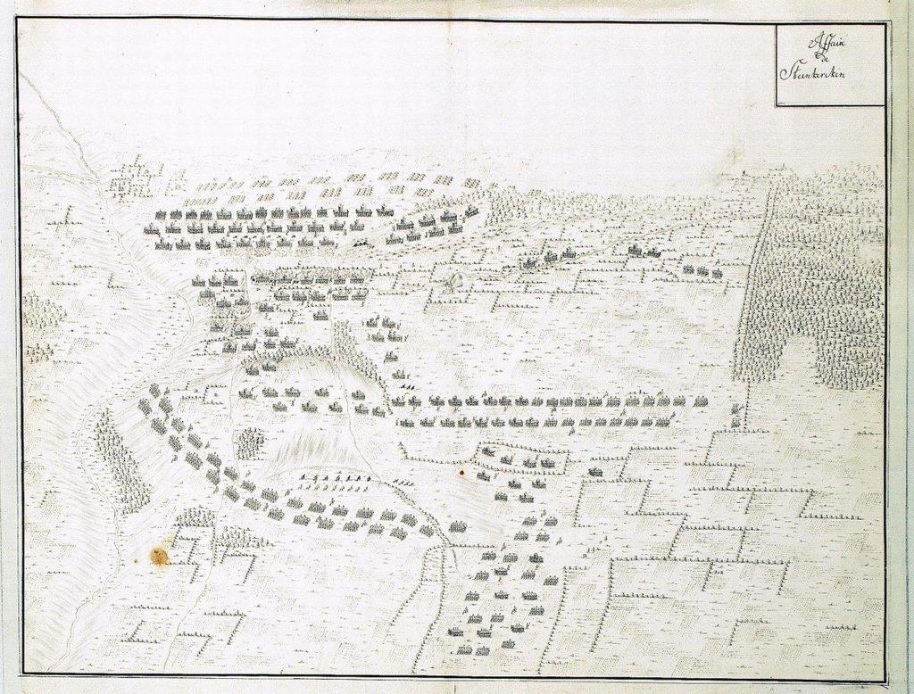 Slaget ved Steenkerque 1692 Kilde: