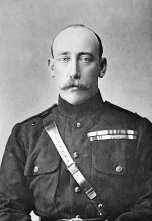 1900 Albert John Preussisk uhlan-officer indtil