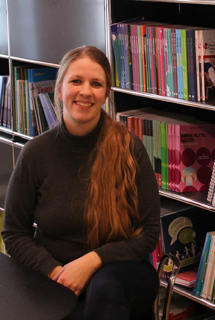 DEN GODE HISTORIE Sofie Vagnø Dahl, kandidat i Lærings- og Forandringsprocesser fra AAU i 2015, arbejder i dag som forlagsredaktør hos Dafolo.