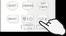 Når den indstillede timer har været vist i fem sekunder, vises uret på fjernbetjeningens LCD-skærm i stedet for timeren.