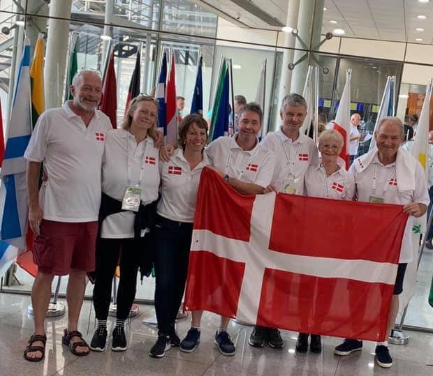 VM i Wuhan september 2019. Danmark havde tre hold kvalificeret til VM 2019.