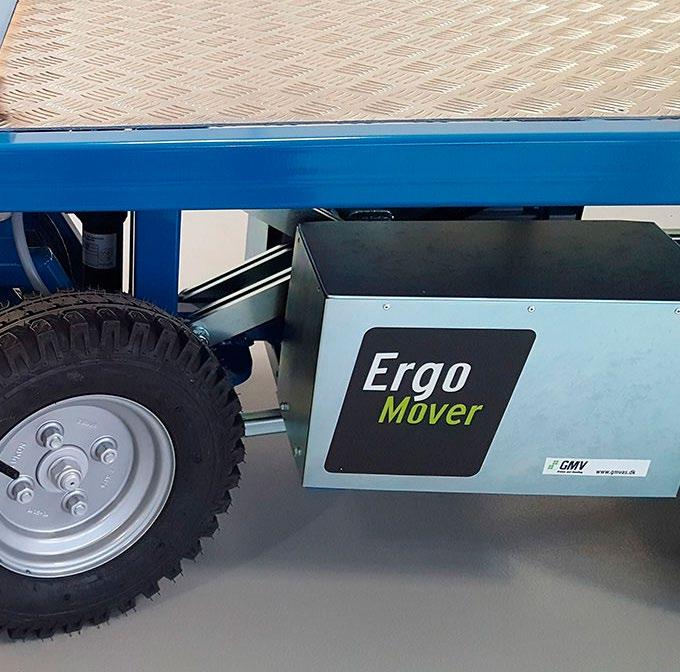 ErgoMover Batteridrevet transportvogn til fleksibel transport og håndtering  af tunge læs i byggeriet og industrien. - PDF Free Download