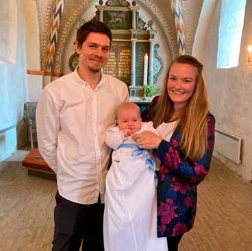Viede Anne Hørup Stræde og Johnni Stræde 13/03-21 i Serup Kirke Lau Bajlum Gjedde, døbt i Lemming 27.12.