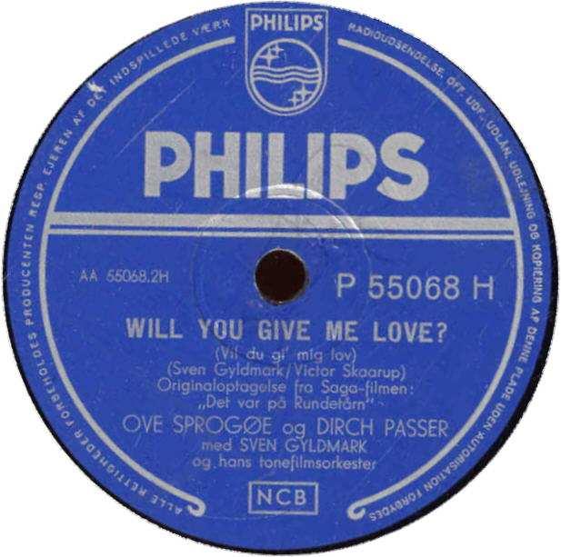 1955 AA55068-2H Will you give me love?