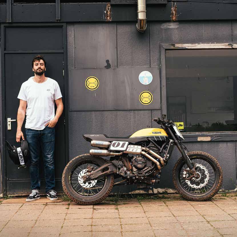 XSR700 King Kenny by Mellow Motorcycles, Germany Yard Built Faster Sons filosofien dikterer, at vi hos Yamaha skaber moderne maskiner, der er designet med respekt for fortiden, og som kan fungere som