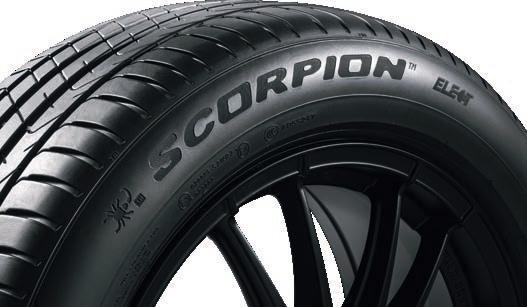 Scorpion-serien har det højeste antal homologationer til el- eller plug-in-hybridbiler i hele Pirelliporteføljen, en proces, der begyndte med den forrige generation og fortsætter i dag med de nyeste