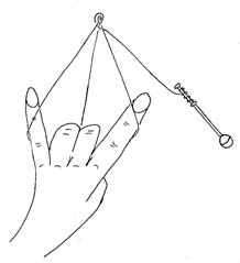 Galslag Galslag kniples med 2 par og kan have forskellige former: Blade, trekanter, firkanter og lige, smalle bånd.