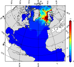 I de her gennemførte simuleringer er anvendt en 2D-model (MOG2D), som anvendes i en semioperationel opsætning på DMI til forudsigelse af tidevand og stormfloder.