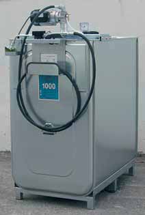 Smøremiddel-kompaktanlæg UNI-Tank ECO med elektropumpe 230 V Elektropumpe 230 V