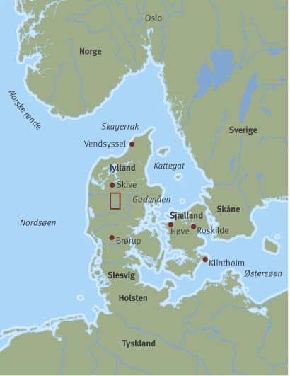 Traditionelt menes Hovedopholdslinjen at angive den maksimale udbredelse af det Skandinaviske Isskjold under den sidste istid Weichsel.