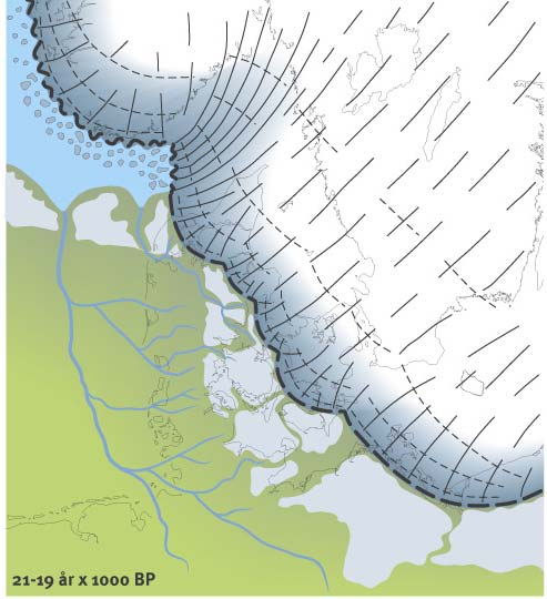 Sten og grus i havaflejringer fra Vendsyssel viser, at gletscherne sendte isbjerge ud i Kattegat.