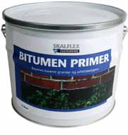 Skalflex Bitumen Primer er udviklet som grunder for alle absorberende mineraloverflader, gamle bitumenlag, træ og til efterfølgende varme eller kolde bitumenprodukter.