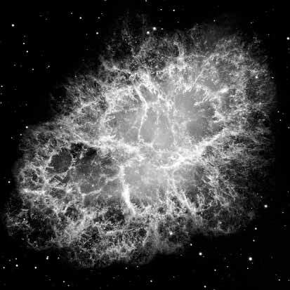 Figur 2. Resterne efter supernovaen i år 1572, som Tycho observerede. Billedet er taget med røntgenteleskopet Chandra, fordi gassen stadig er så varm, at den udsender røntgenstråling.