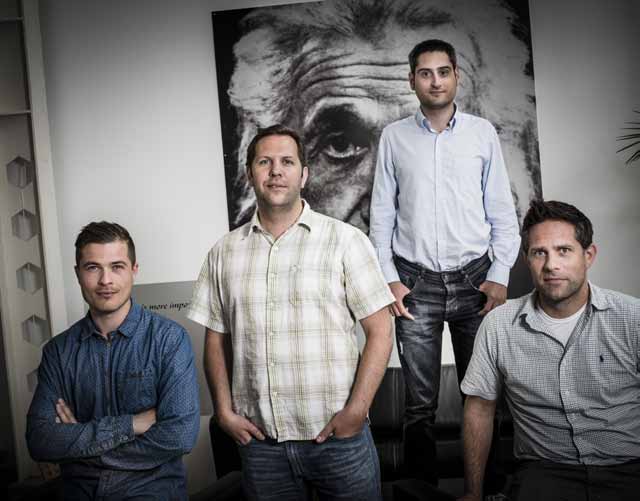 109 Henrik Skovsgaard, Martin Tall, Javier San Agustin og Sune Alstrup Johansen, The Eye Tribe Det forretningsmæssige er den største udfordring for firmaet.