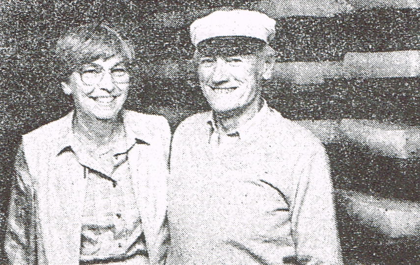 Billedet er fra dagbladet Vestkysten 17. okt. 1983. Børge Steffensen har nu i over 30 år været mejeriejer i Øster Terp.