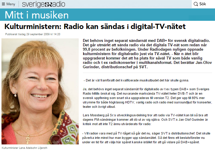 Page38 Sverige September 2009 http://sverigesradio.