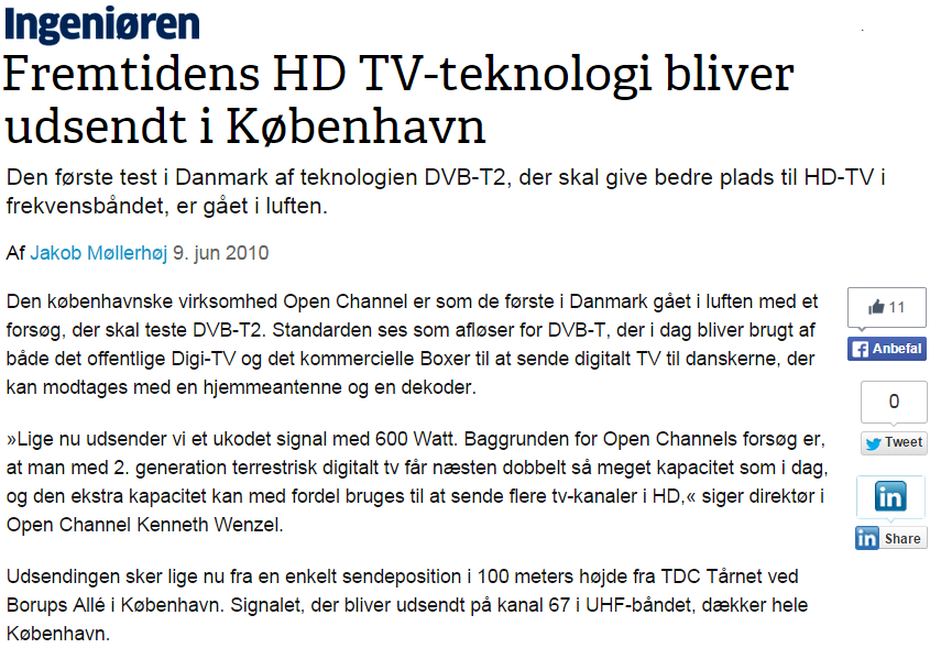 Page5 2010 On Air med DVB-T2 http://ing.