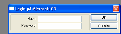 6. Start af C5 3.0 SP3 6.1 Start efter nyinstallation Ved nyinstallation af programmet, vil installationen automatisk lægge en genvej på skrivebordet.