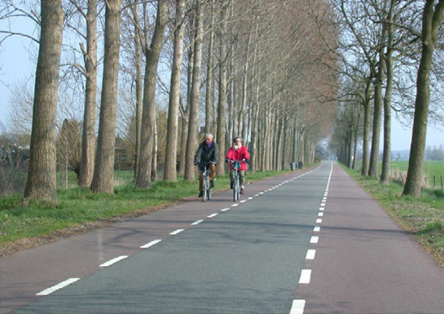 Cyklister har altid ubetinget vigepligt for fodgængere ved krydsning af fortov og gangsti ved ind- /udkørsler, porte, sideveje mv. Cyklister må ikke cykle i fodgængerovergange.
