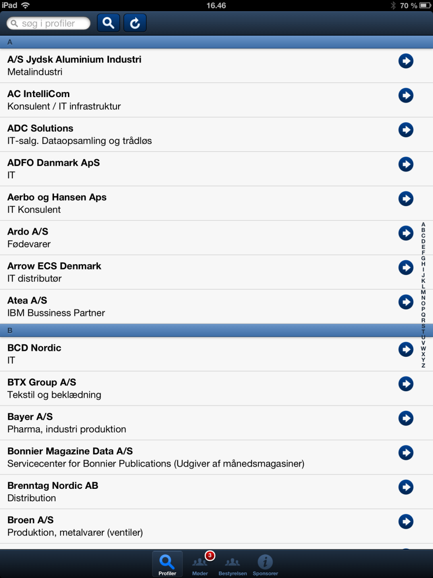 11 Common Denmark Profiler Profiler er listen over alle aktive firma profiler.