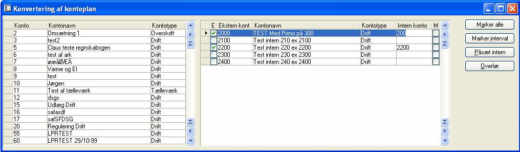 7 Udskriv Trykknap 7 Udskriv foretager udskrift af konverteringstabeller. 8 Windows standard Ved tryk på denne skiftes til Windows standard felter.