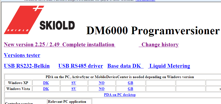 Programmeringen kører pas meget på ikke at afbryde dette. Programmeringen er nu OK Og DM6000 er ny klar til enten at konfigurere et anlæg eller at Restore kundens data fra før programskift.