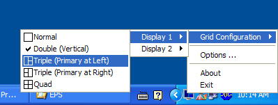 20 Acer GridVista er toskærm-kompatibelt, hvilket gør det muligt at opdele to skærme uafhængigt af hinanden.