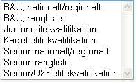 Opret Stævne Titel Indlæggets overskrift.