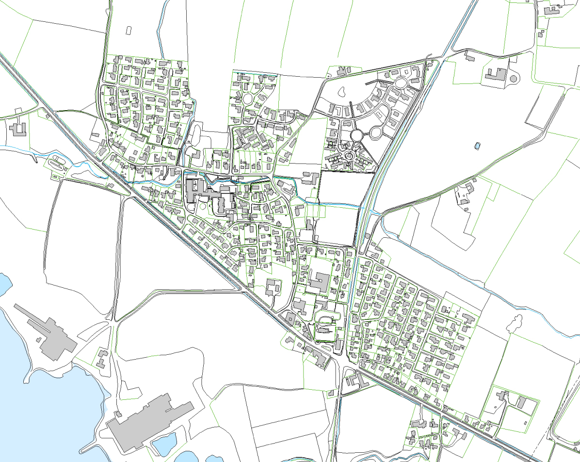 Beskrivelse af lokalplanområdet Lokalplanområdet omfatter ejendommen matr. nr. 711, Nybøl og dækker et areal på ca. 11.665 m².
