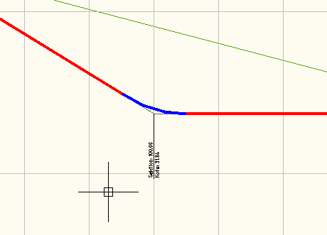 Product Delivery Page 30 Top (sektion) Vejprofil Linje med rød farve for rette linjer og blå farve for kurver Linetype er Continous Vejprofil (simpel) Linje med grøn farve for rette linjer og blå