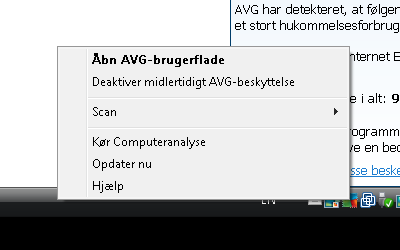 AVG Anti-virus Brugervejledning. Dokumentrevision (3/29/2012 ...
