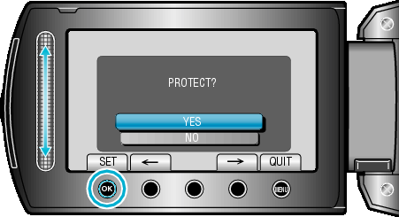 Redigering Beskyttelse af filer Undgå at komme til at slette vigtige videoer/stillbilleder ved at beskytte dem Beskyttelse af den viste fil (A side 48) Beskyttelse af valgte filer (A side 49)