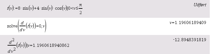 9.8: M() = Denne differentialligning kan på TI n spire løses ved desolve : Eller man kan genkende den som en ligning af typen, hvorfor den fuldstændige løsning bliver: Begyndelsesværdien benyttes til