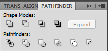 PAHFINDER En anden funktion, vi kender fra InDesign er Pathfinder.