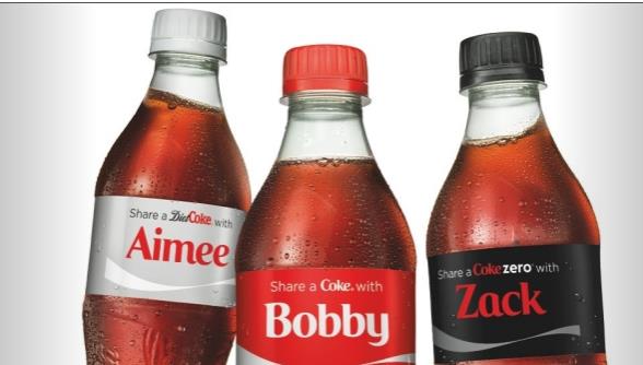 Personalization by gimmick Share a Coke is about taking our