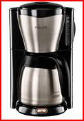 Indkøb af kaffemaskine med termokande der slukker automatisk efter brygningen Elbesparelses estimat for udskiftning af samtlige kaffemaskiner: = ca. 750 kwh/år Besparelse: 750 kwh/år * 1,46 kr.