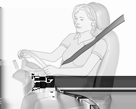 40 Sæder, sikkerhed Afmontering Brug af sikkerhedssele under graviditet Indstil højden, så sikkerhedsselen ligger hen over skulderen. Den må ikke gå hen over halsen eller overarmen.