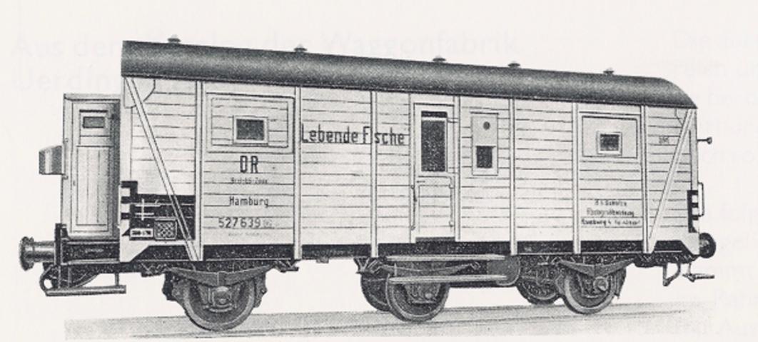 A/S Th. Petersen og Co. I 1934 købte dambruger Th. Petersen en brugt tysk fisketransportvogn, DR 531 055. Vognen sættes i drift samme år som ZF 500 071.