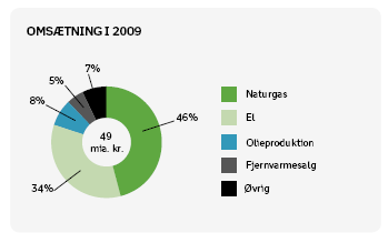 Den største aktionær i Dong er den danske stat med 74,04 %. Denne ejerandel udgjorde ved udgangen af 2009 72,98 %, men er i februar 2010 øget til de nuværende 74,04 %.