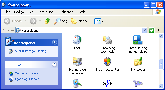 1.2 Opsætning af Outlook Profil Outlook 2007 skal være installeret forinden. Hvis ikke der er installeret Office 2007 Outlook, kan du anvende den medsendte cd-rom. Den kan anvendes på flere pc er. F.